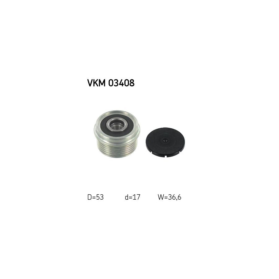 Skf Vkm 03408 Alternator Freewheel Clutch For Ford Mondeo
