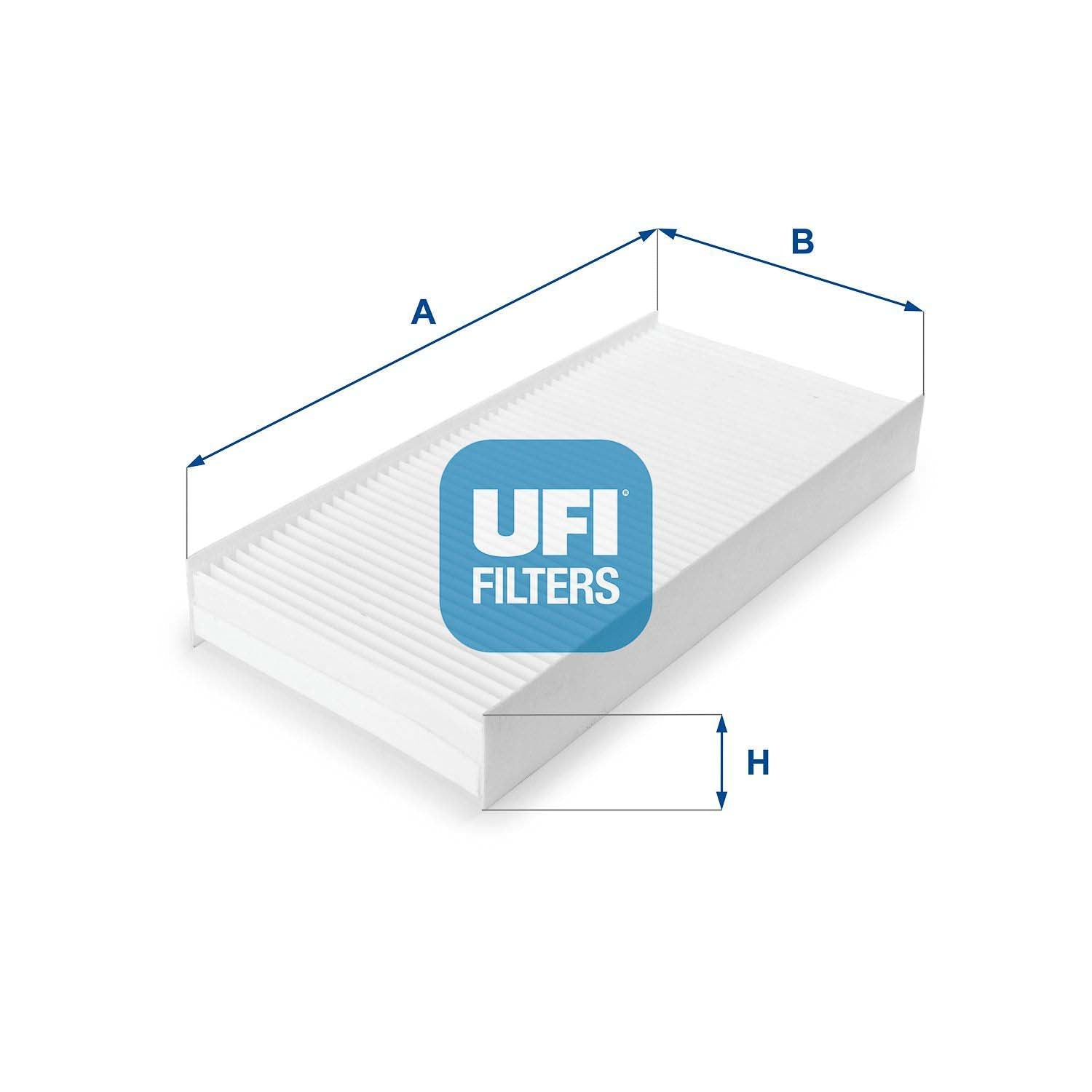 UFI 30.844.00 Air Filter For Opel Commodore