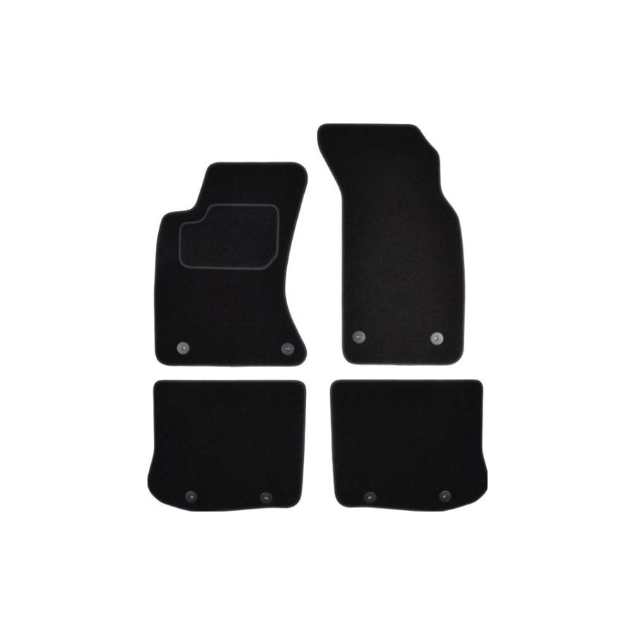 Custo Pol Aud105C Floor Mat Set for Audi A4 B5 Saloon (8D2)