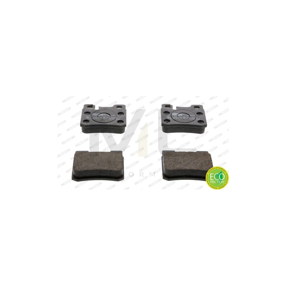 Ferodo Premier Eco Friction FDB644 Brake Pad Set Prepared for Wear Indicator, Without Accessories