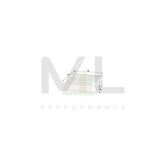 MANN-FILTER CU 14 001 Pollen filter for RENAULT Espace V (JR) Particulate Filter