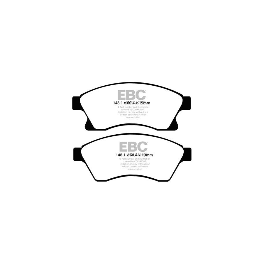 EBC PD40K479 Chevrolet Opel Vauxhall Ultimax Pad & Plain Disc Kit - TRW Caliper (Inc. Cruze J300 & Astra J) 2 | ML Performance UK Car Parts