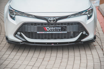 Maxton Design Toyota Corolla XII Touring Sports / Hatchback Front Splitter V.2