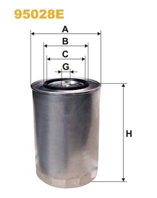 WIX Filters 95028E Fuel Filter