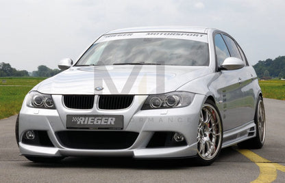 Rieger 00053411 BMW 3 Series E90 E91 Front Bumper 6 | ML Performance UK Car Parts
