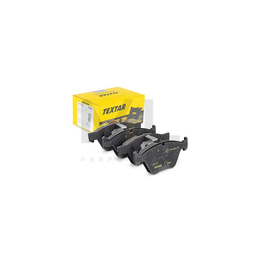 TEXTAR 2379301 Brake pad set prepared for wear indicator