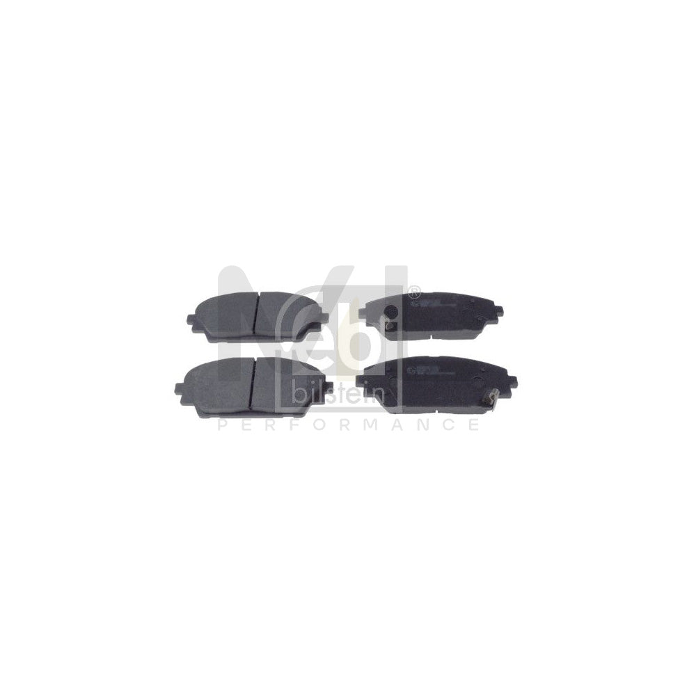 Febi Bilstein 116323 Brake Pad Set Front Axle, With Acoustic Wear Warning | ML Performance Car Parts