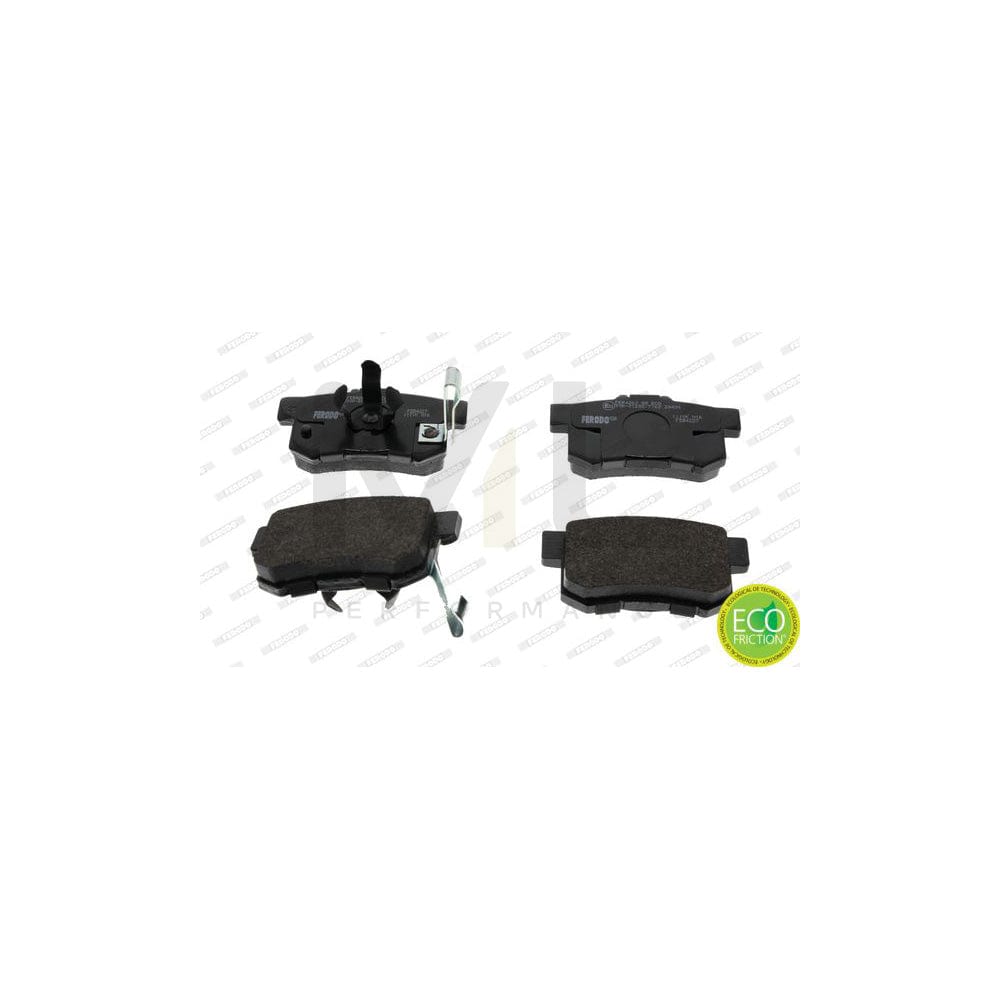Ferodo Premier Eco Friction FDB4227 Brake Pad Set With Acoustic Wear Warning, With Piston Clip, Without Accessories