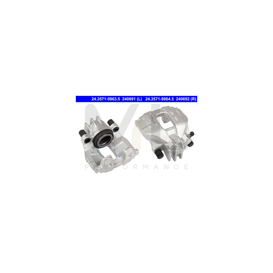 ATE 24.3571-9864.5 Brake Caliper without holder