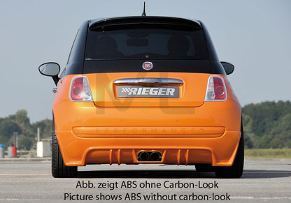 Rieger 00099161 Fiat 500 (312) Rear Diffuser 4 | ML Performance UK Car Parts