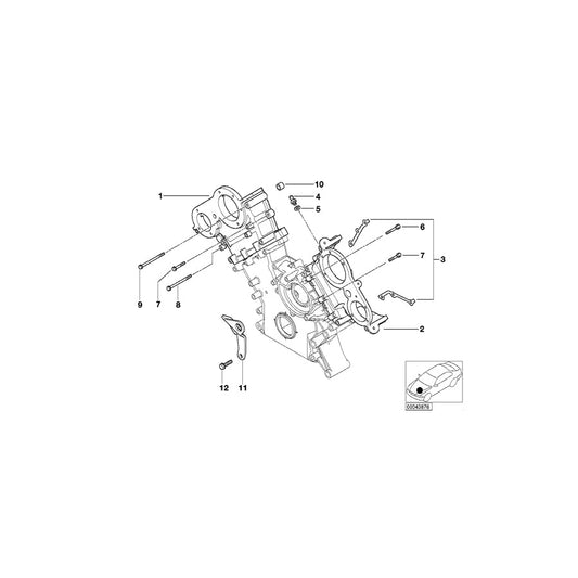 Genuine BMW 11141407936 E52 Shackle Zyl. 5-8 (Inc. Z8)