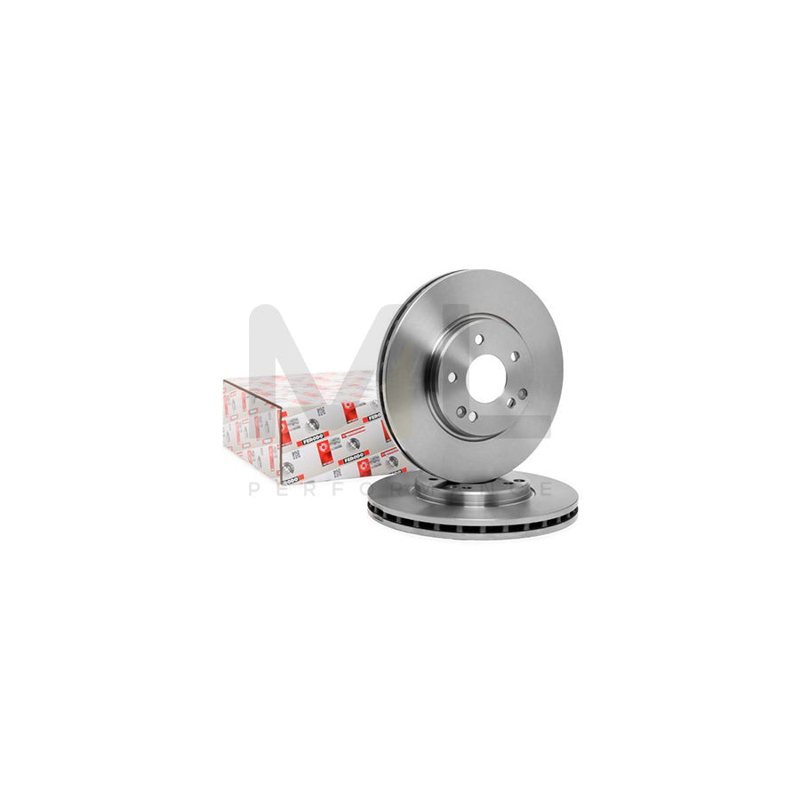 Ferodo Premier DDF1136 Brake Disc Vented, With Bolts/Screws  - Pair