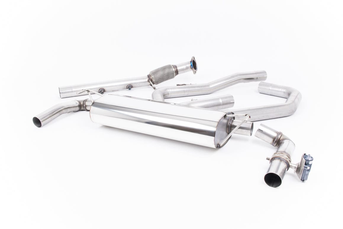 MillTek SSXHY130 Hyundai i30 Cat-Back with GPF Delete Pipe - with Titanium GT-115 Trims