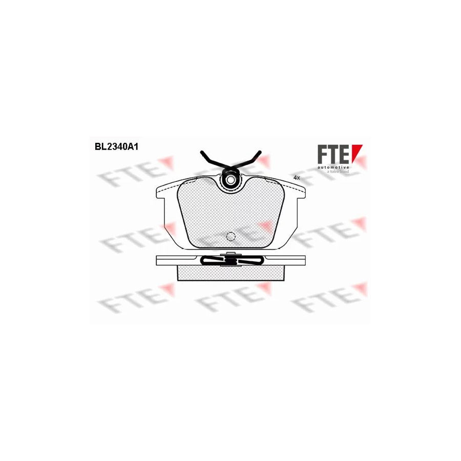 FTE Bl2340A1 Brake Pad Set