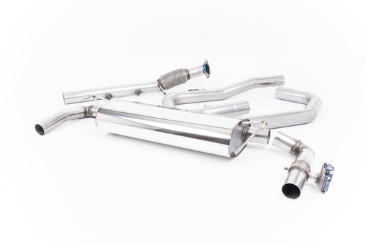 MillTek SSXHY128 Hyundai i30 Cat-Back with GPF Delete Pipe - with Polished GT-115 Trims