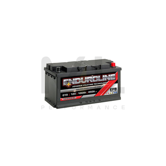 Enduroline 019 EFB Start Stop Car Battery 100Ah
