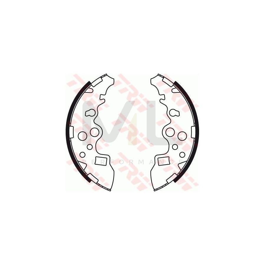 TRW GS8485 Brake Shoe Set for MAZDA E-Series