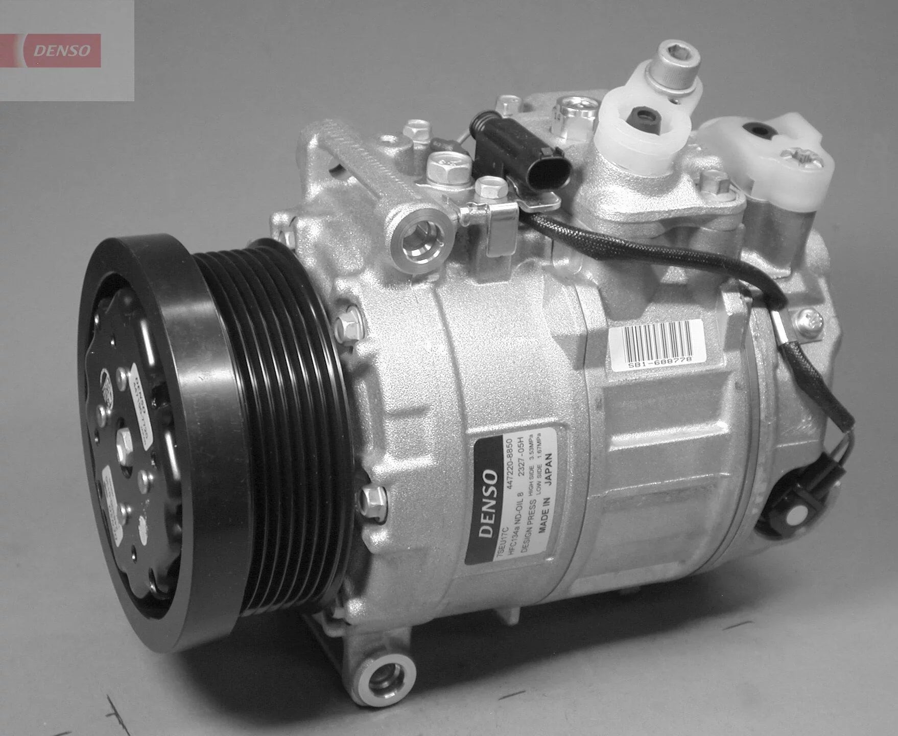 DENSO DCP17041 Compressor, Air Conditioning Suitable for Mercedes-Benz S-Class