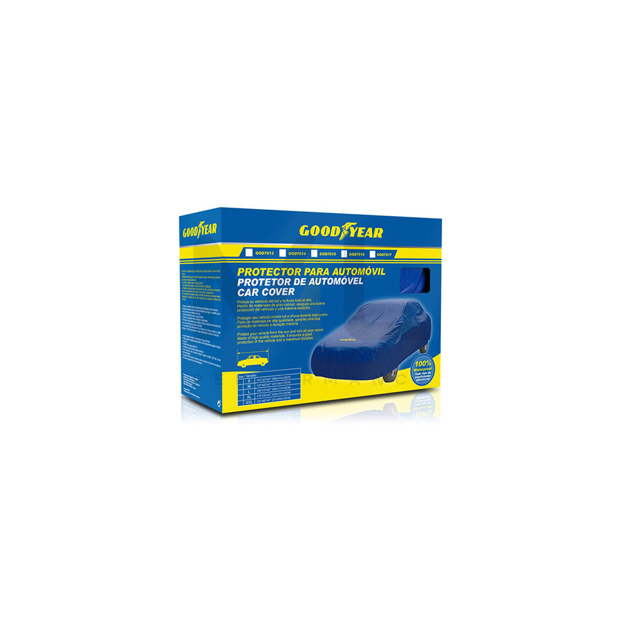 Goodyear GOD7017 Car cover XXL 203x571 cm, Blue