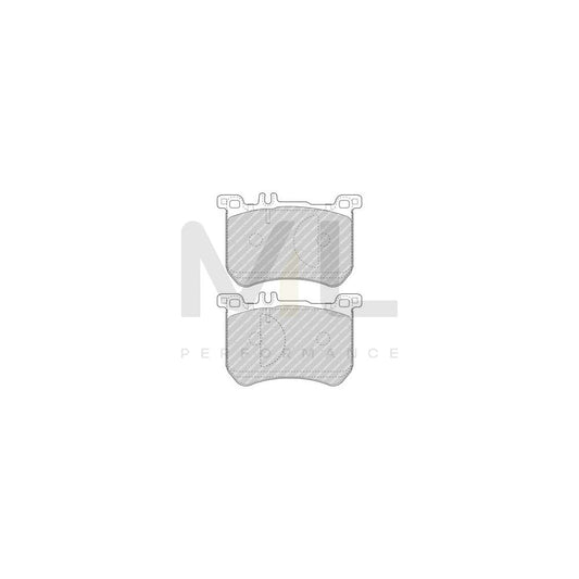Ferodo FDB5012 Brake Pad Set Prepared for Wear Indicator, Without Accessories