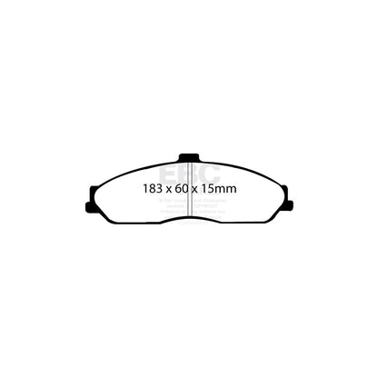 EBC PD40K478 Chevrolet Corvette C5 Ultimax Pad & Plain Disc Kit 2 | ML Performance UK Car Parts