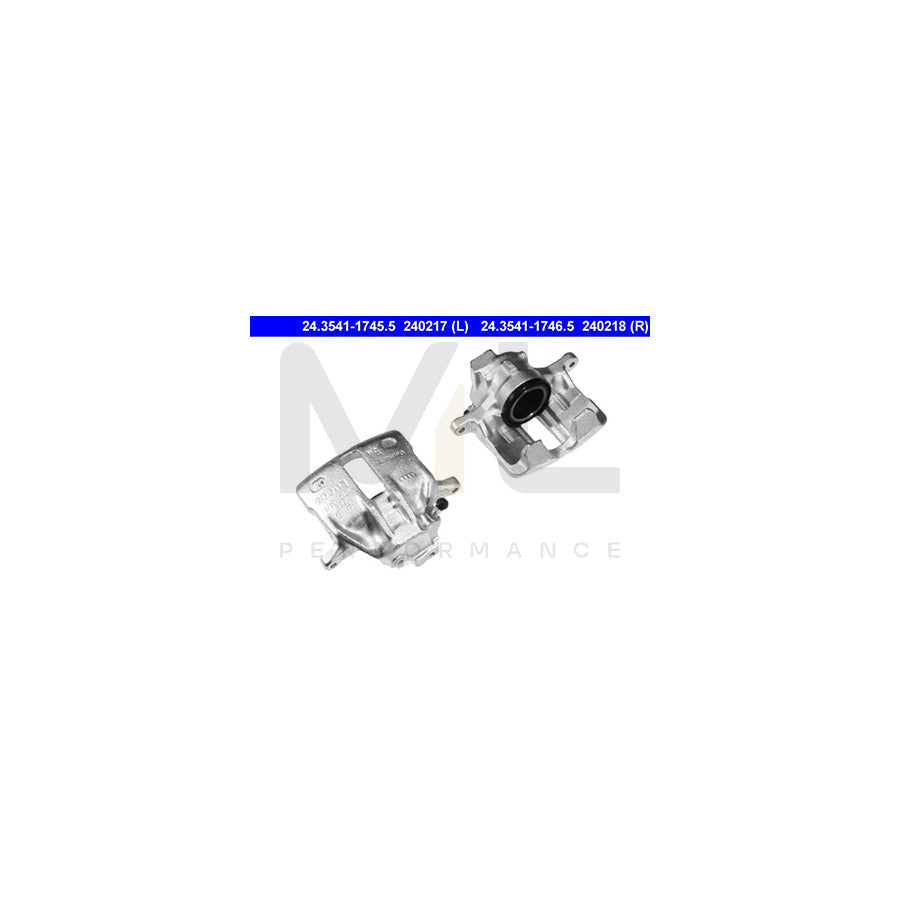 ATE 24.3541-1745.5 Brake Caliper for AUDI A4 without holder