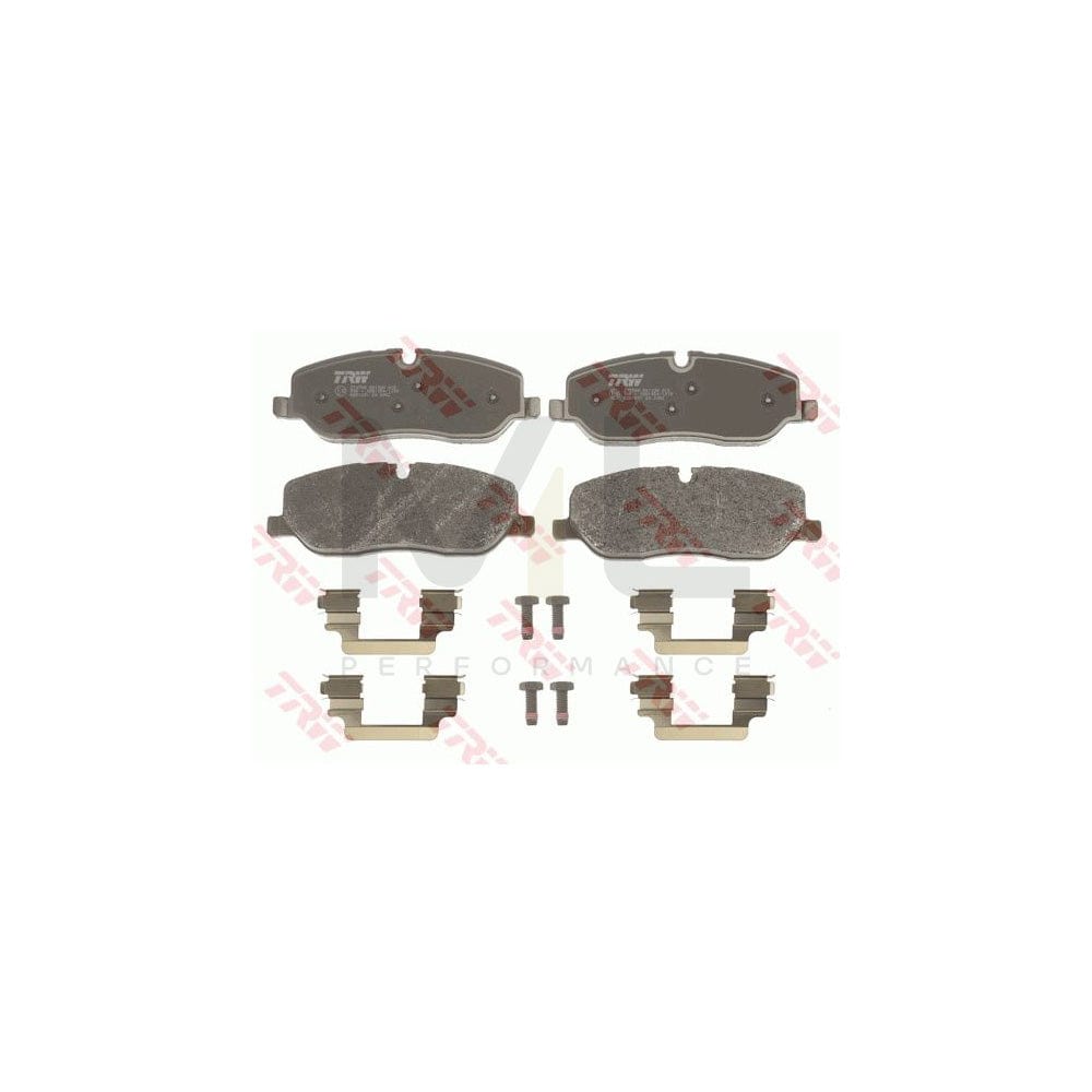 TRW Cotec Gdb1631 Brake Pad Set Prepared For Wear Indicator, With Brake Caliper Screws, With Accessories