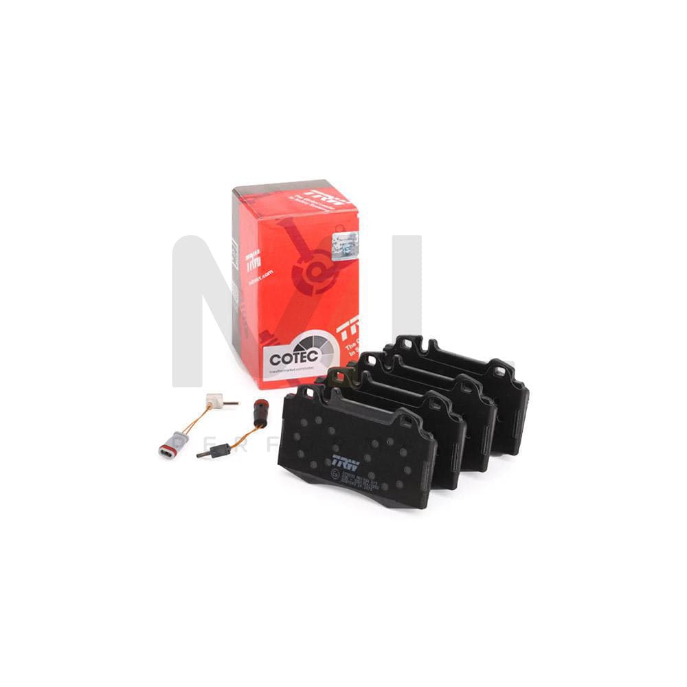 TRW Cotec Gdb1543 Brake Pad Set Incl. Wear Warning Contact