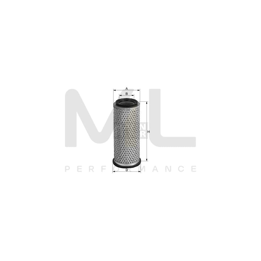 MANN-FILTER C 18 180/1 Air Filter Filter Insert