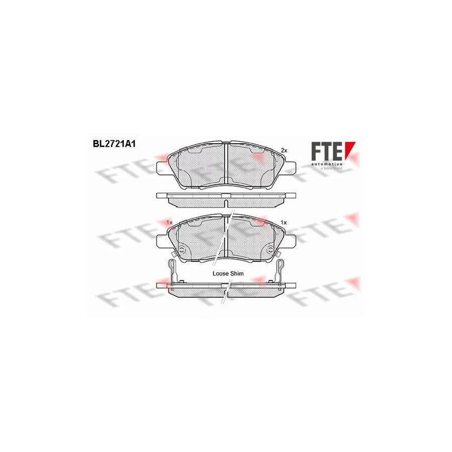 FTE 9010946 Brake Pad Set