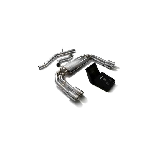 Armytrix AUVS5-QS11C Valvetronic Exhaust System Audi S3 8V 2.0 2013-2021 with  Quad Chrome 3.5"
