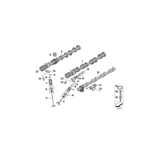 Genuine BMW 11349453892 F92 F91 F90 Exhaust Valve (Inc. M5 & M8)