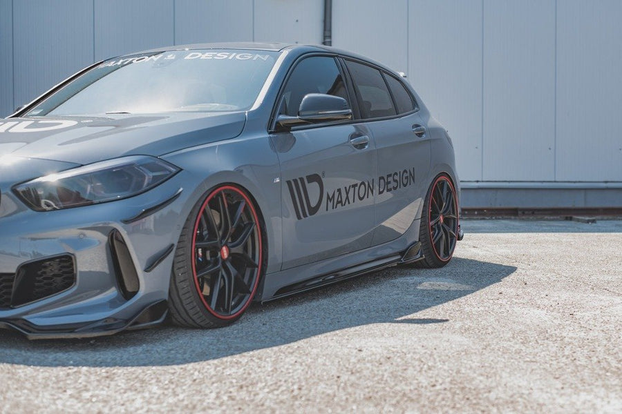 Maxton Design BMW Series 1 F40 M-Pack / M135i Side Skirts Diffusers V.3