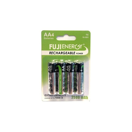 R6 Fuji Energy Rechargeable AA 2500 mAh (Card of 4)