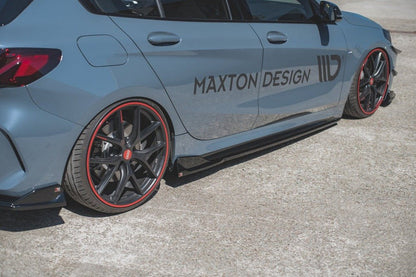 Maxton Design BMW Series 1 F40 M-Pack / M135i Side Skirts Diffusers V.3