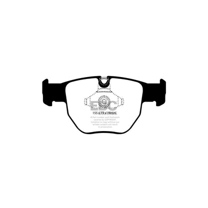 EBC PD01KF813 Land Rover Range Rover Greenstuff Front Brake Pad & Plain Disc Kit  - ATE Caliper 2 | ML Performance UK Car Parts