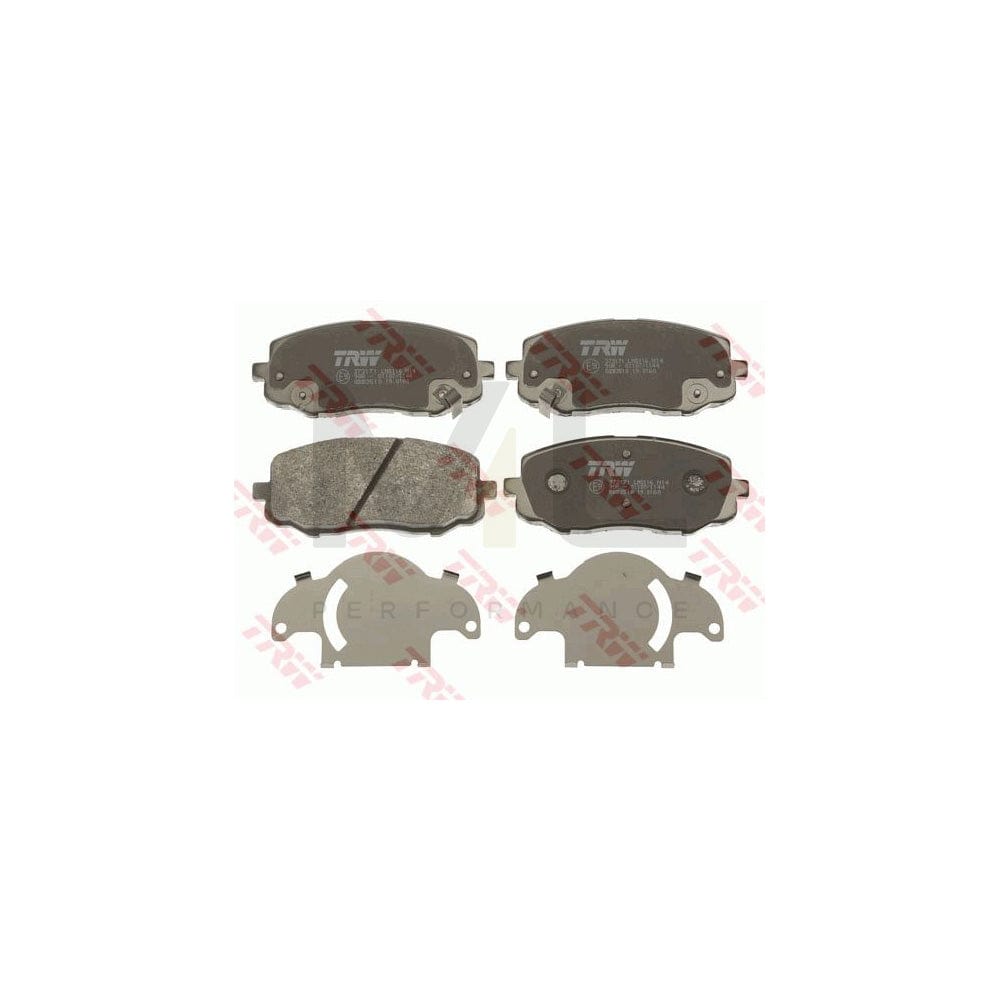 TRW Cotec Gdb3510 Brake Pad Set For Hyundai I20 I Hatchback (Pb) With Acoustic Wear Warning