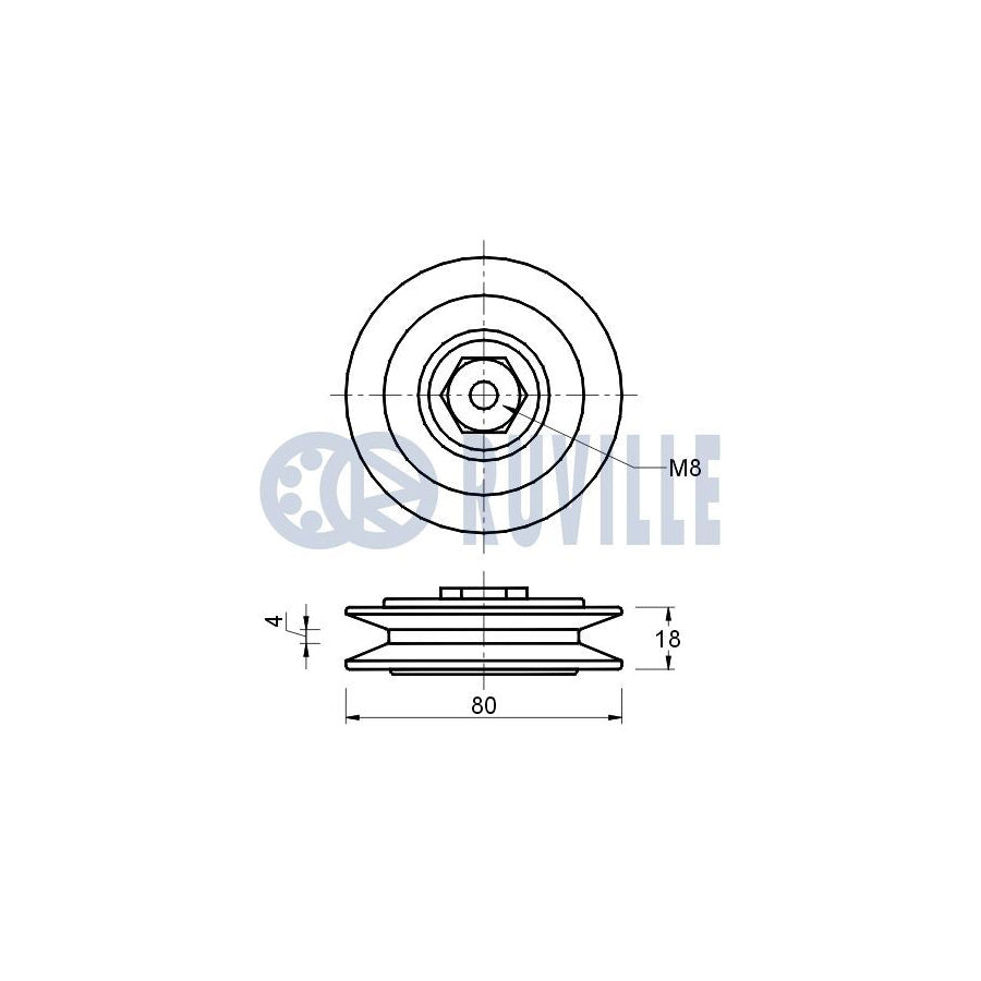 Ruville 59944 Alternator Freewheel Clutch