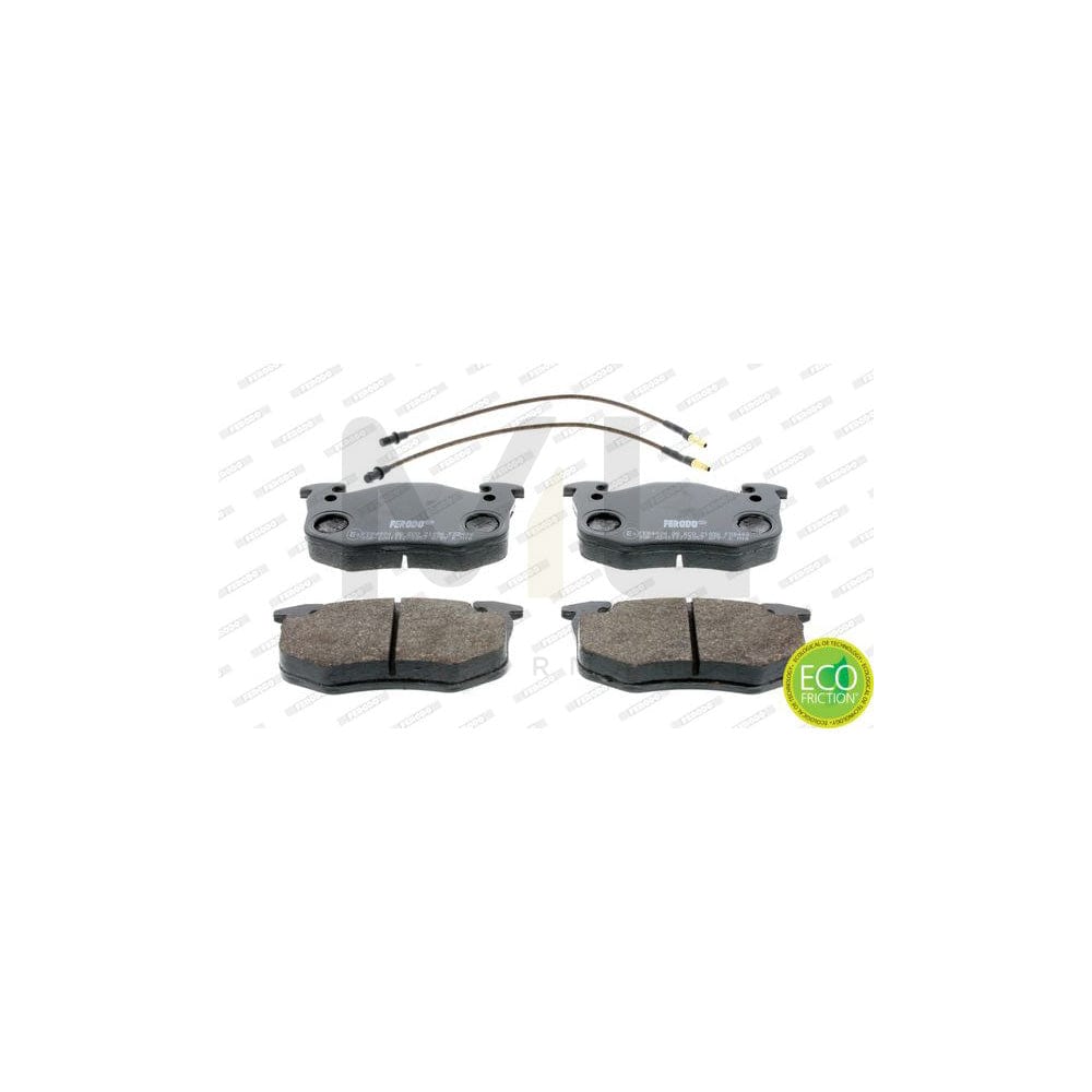Ferodo Premier Eco Friction FDB440 Brake Pad Set Incl. Wear Warning Contact, Without Accessories