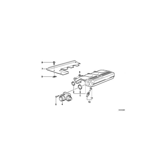 Genuine BMW 11142245558 E36 Cover (Inc. 318tds)