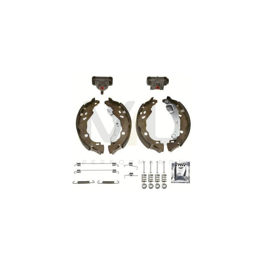 TRW Brake Kit BK1749 Brake Shoe Set for LANCIA Ypsilon II (843) with wheel brake cylinder