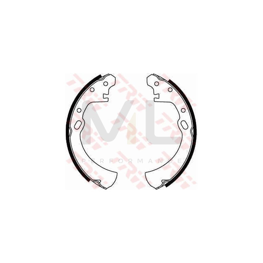 TRW GS8589 Brake Shoe Set for NISSAN Prairie Pro (M11)