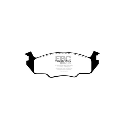 EBC DP366 Tiger VW Ultimax Front Brake Pads 2 | ML Performance UK Car Parts