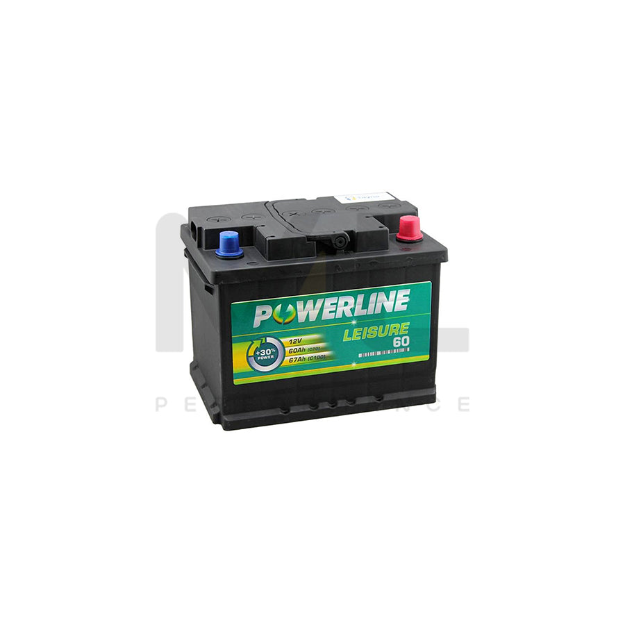 Powerline 60Ah Leisure Battery - 60 Leisure Battery
