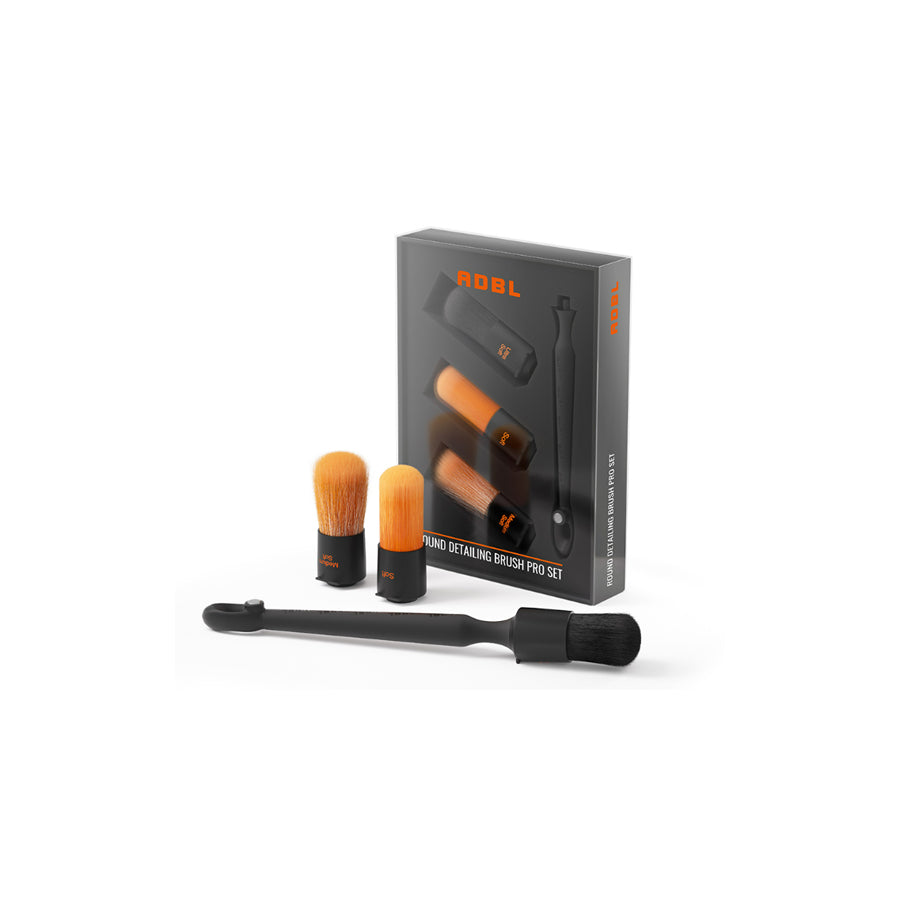 ADBL Round Detailing Brus ADB000492 Cleaning Brush Set