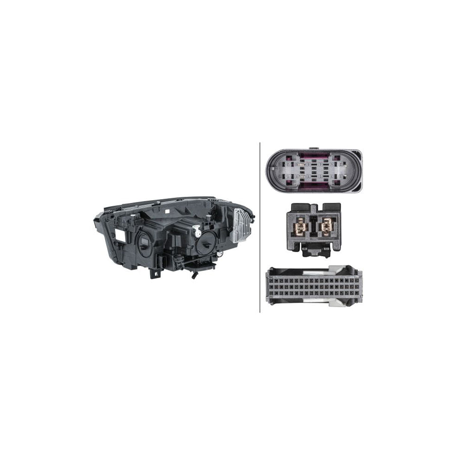 Hella 1LX 013 074-641 Headlight Suitable For Mercedes-Benz Gla (H247)