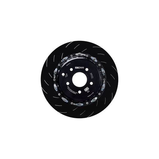 EBC SG2F005 Nissan GT-R (R35) Racing 2 Piece Floating SG Grooved Discs Rear (Complete Assembly) - Brembo Caliper 2 | ML Performance UK Car Parts