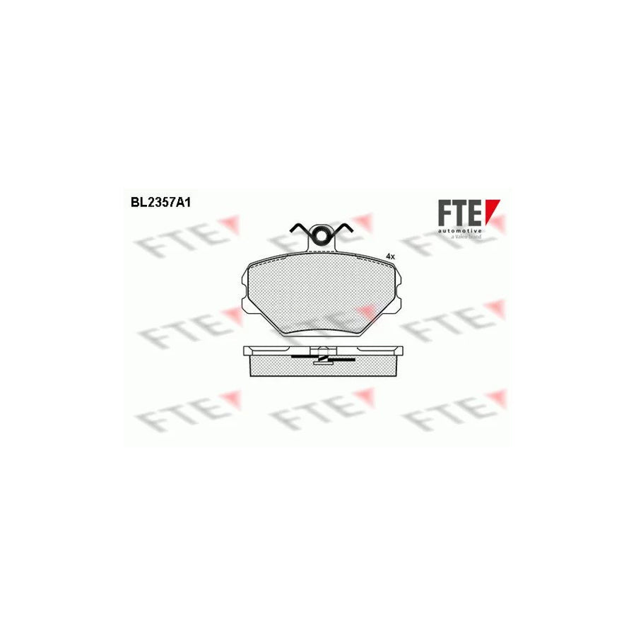 FTE Bl2357A1 Brake Pad Set
