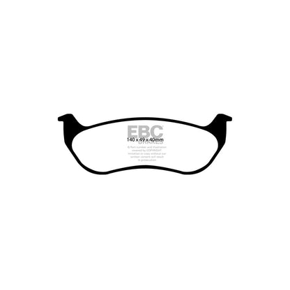 EBC DP1673 Jeep Ultimax Rear Brake Pads (Inc. Cherokee & Wrangler) 2 | ML Performance UK Car Parts