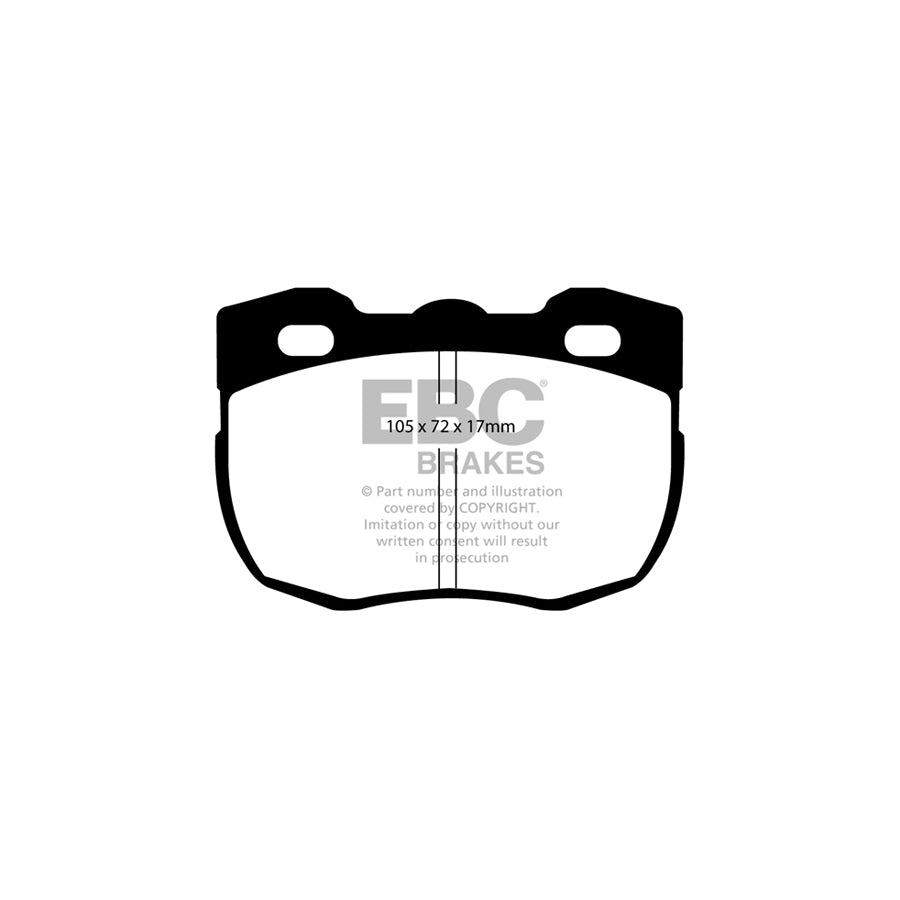 EBC PDKF1059 Land Rover Ultimax Front Brake Pad & Plain Disc Kit - Lockheed Caliper (Inc. 90 & Range Rover) 2 | ML Performance UK Car Parts
